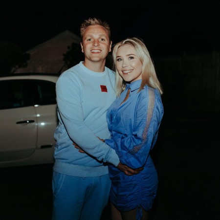 Jonathan Hanby with his loving wife Emma Kellet.